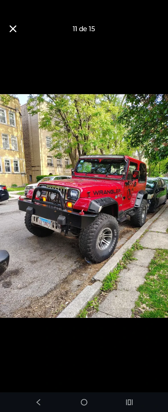 Red Jeep Wrangler "Rio Grande" Lifted 4x4 - photo 3
