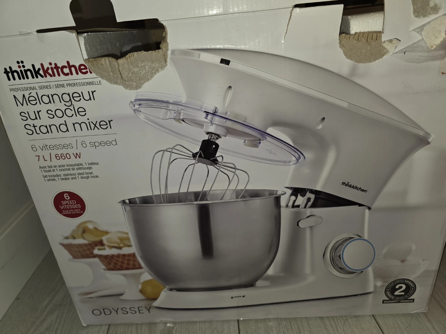 ThinkKitchen Stand Mixer Odyssey 7L