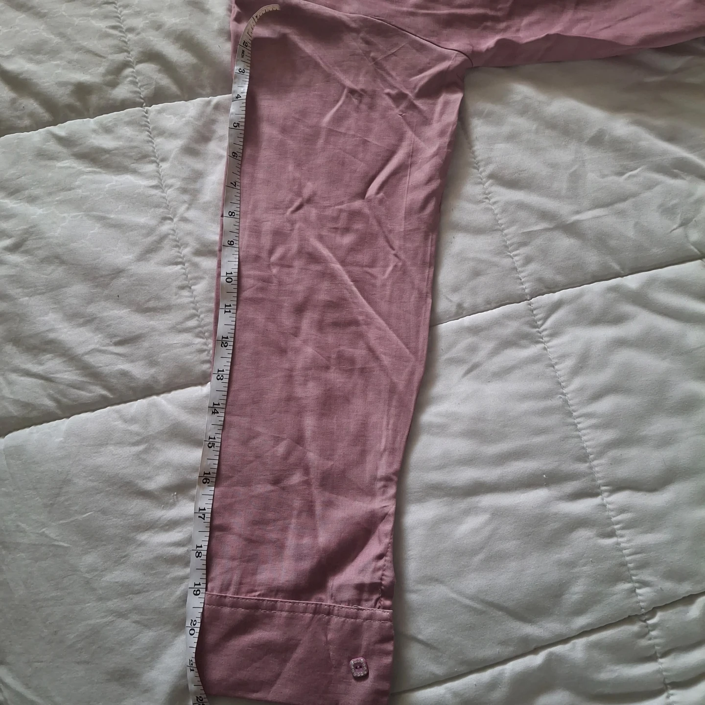 Pink Embellished Button-Up co ord and Pants Set - photo 5