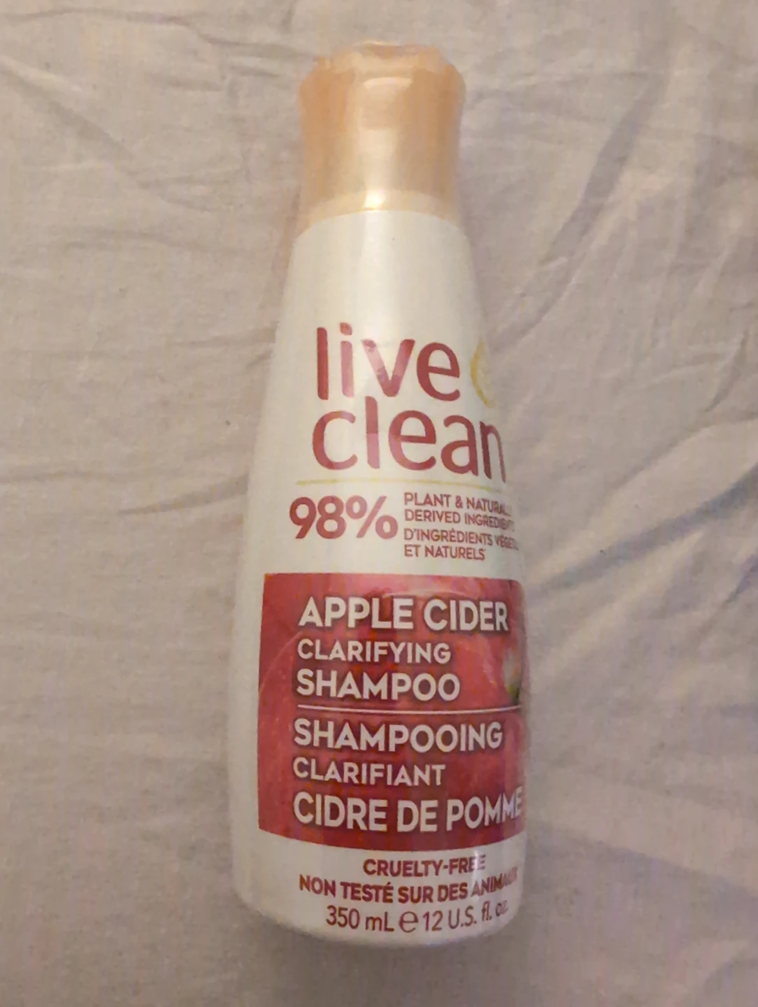 Live Clean Apple Cider Clarifying Shampoo 350 mL