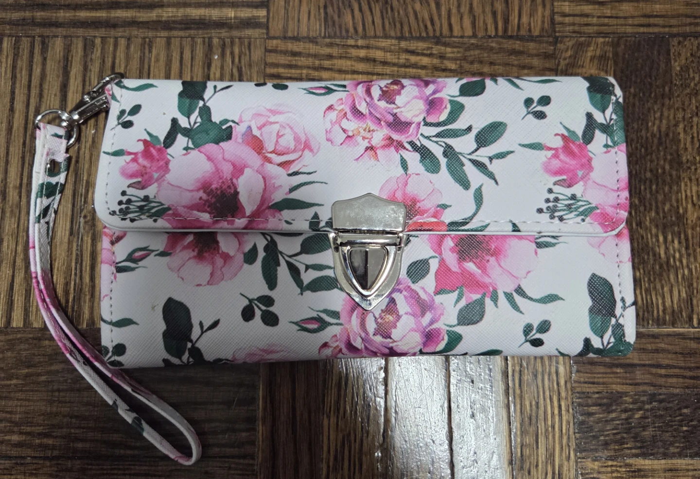Ardene Floral Clutch Wallet