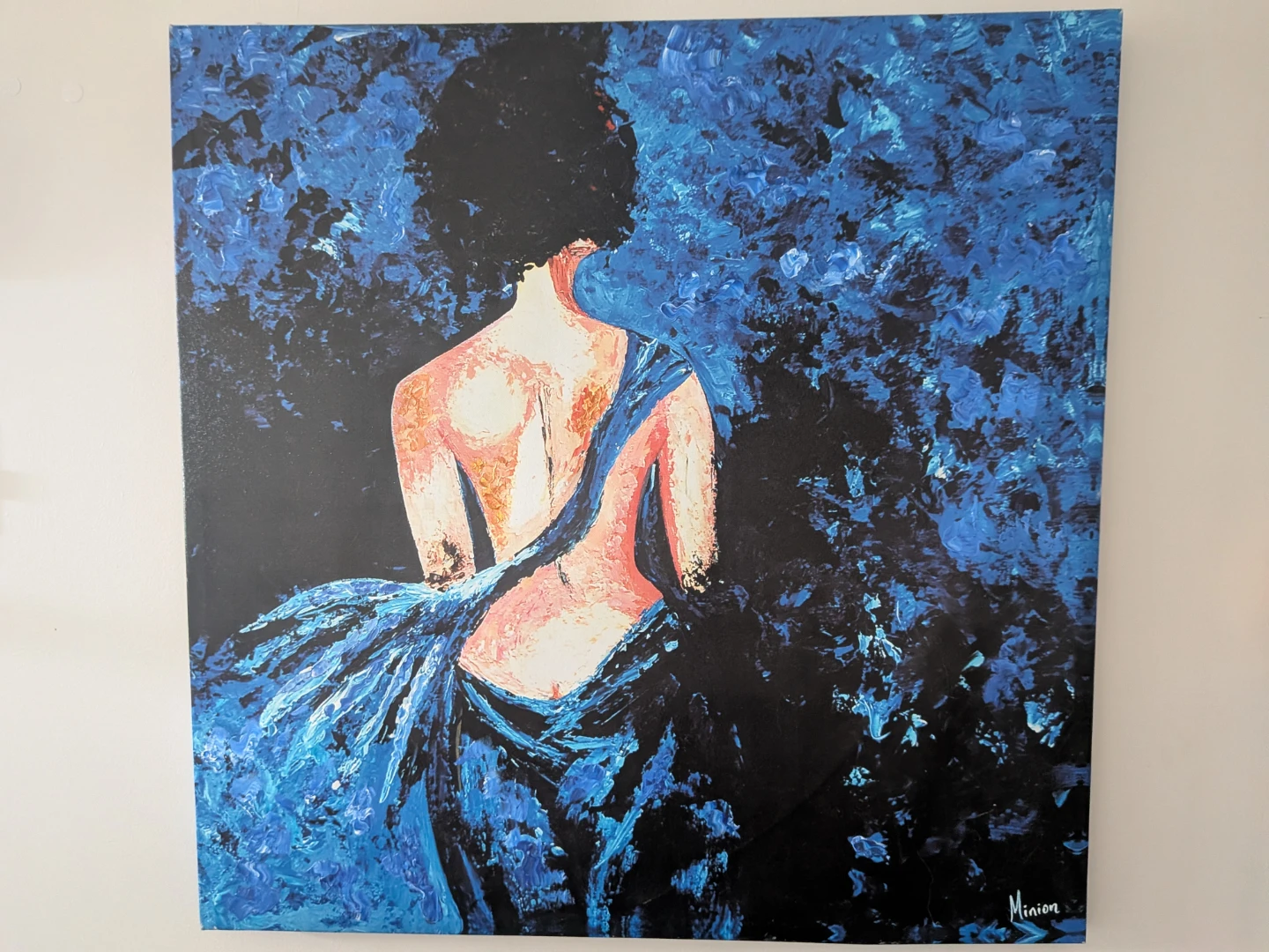 Abstract Woman Painting - photo 3