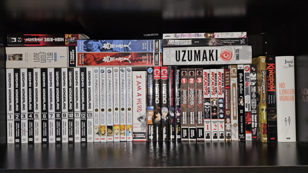 Assorted Manga Collection - Junji Ito, Kaguya-sama, and more