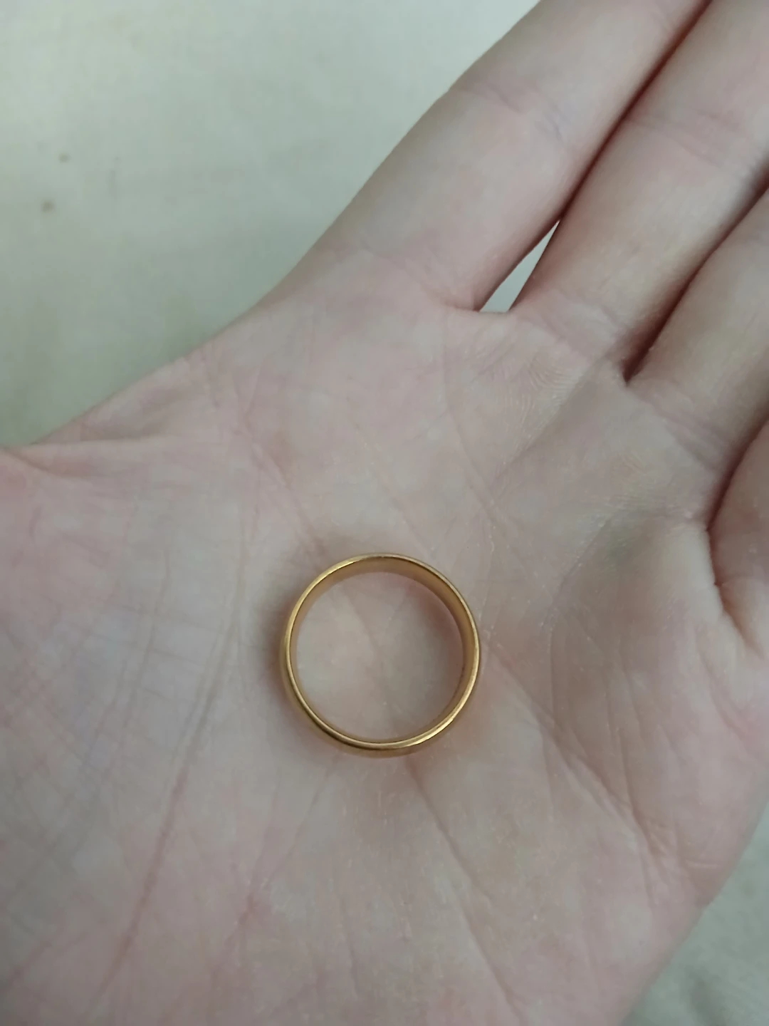 18K Gold Plated Tungsten Carbide 6mm Wide Ring - photo 4