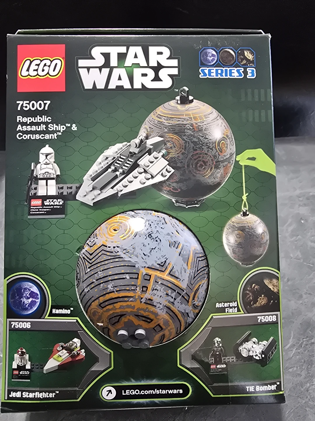 LEGO Star Wars 75007 Republic Assault Ship & Coruscant BNIB - photo 2