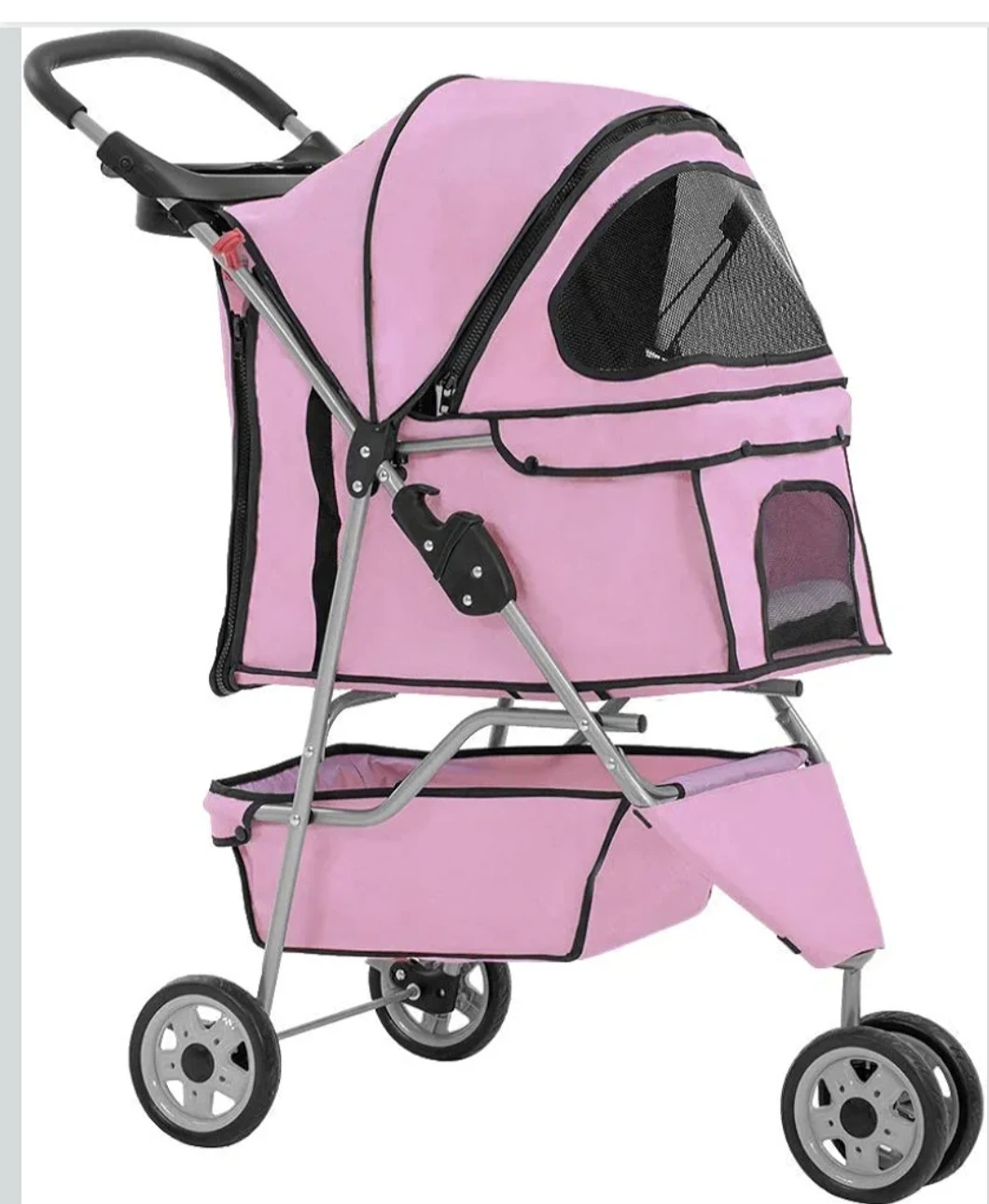 Pink Pet Stroller