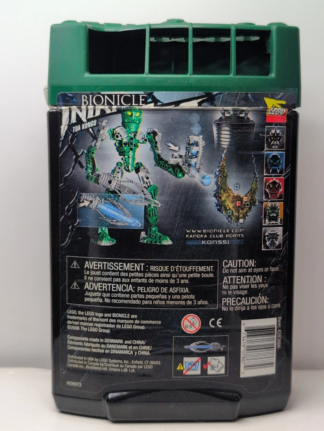 LEGO Bionicle Inika Toa Kongu Building Toy - photo 3