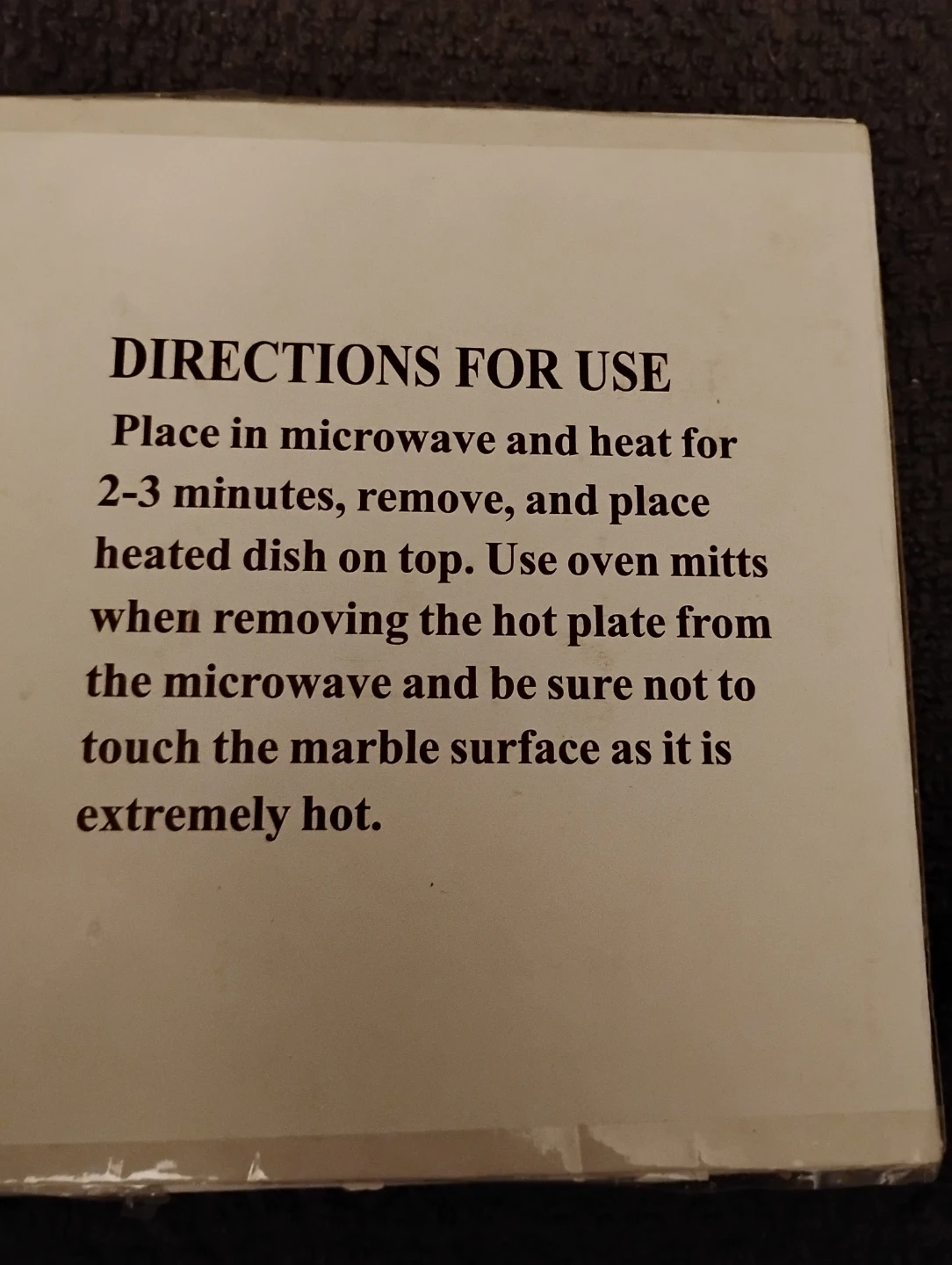 NIB!! HOME & GIFT COLLECTION MICROWAVE HOT PLATE - photo 4