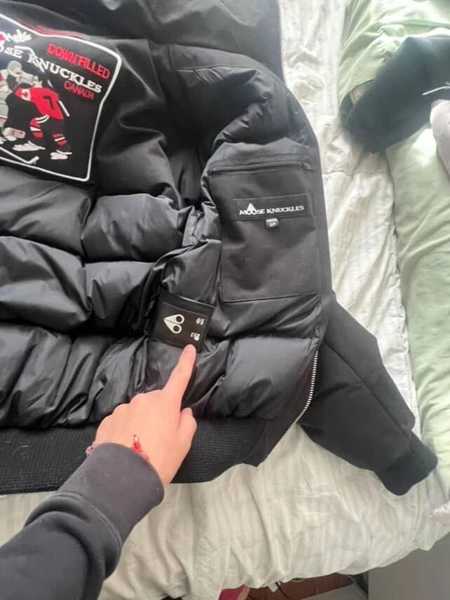 Moose Knuckles Down Filled Bomber Jacket - photo 4