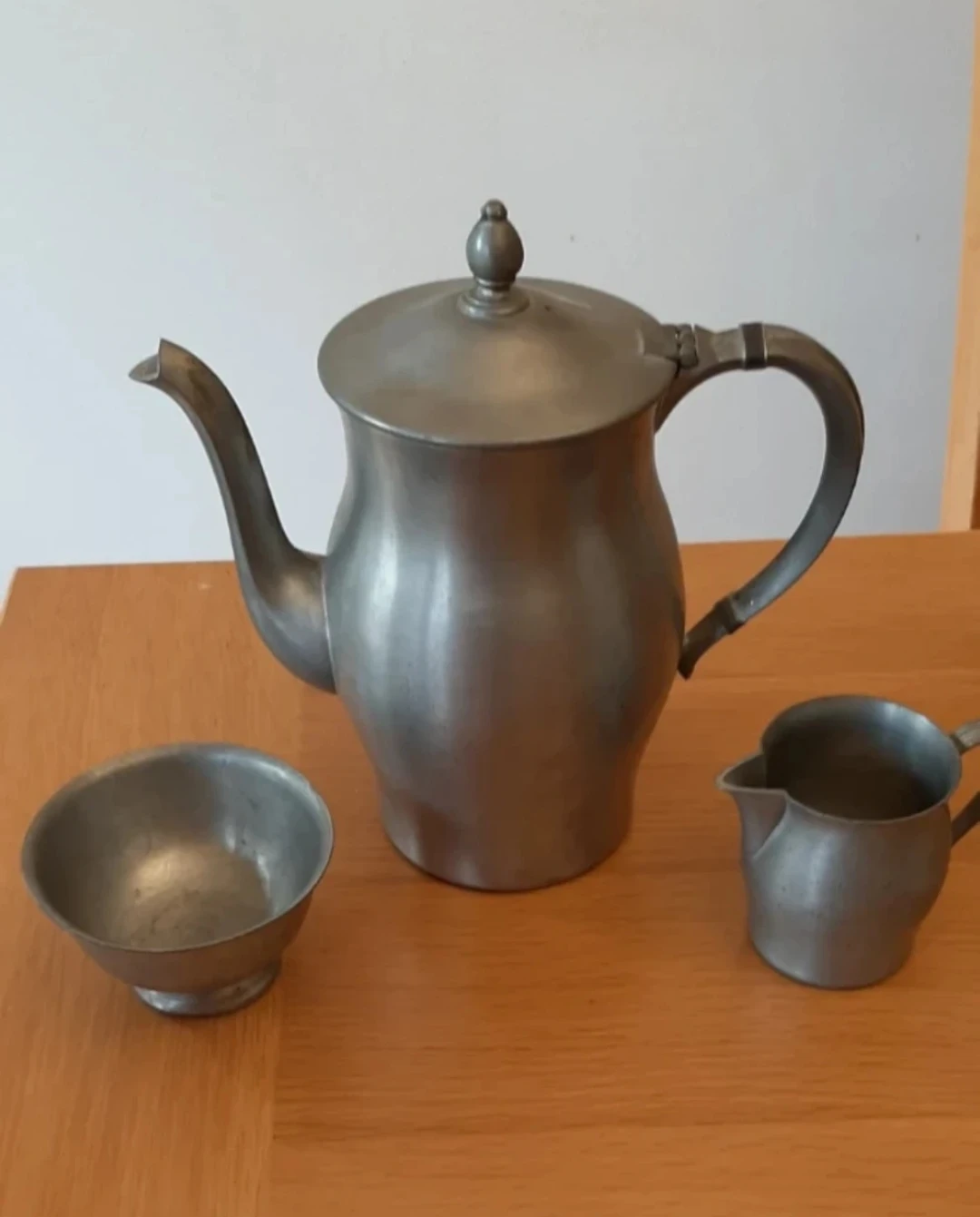 Vintage International Pewter 3 piece set,