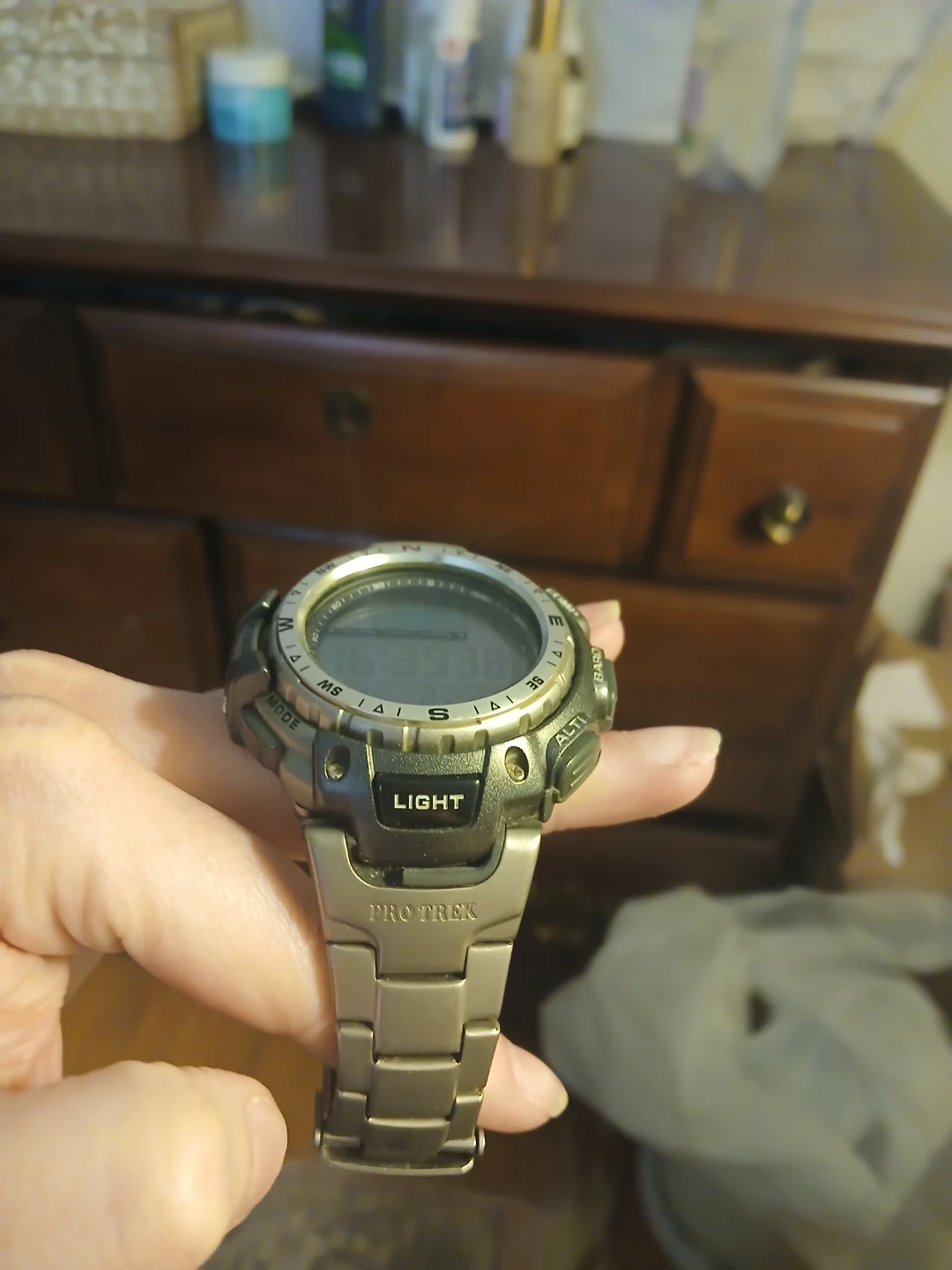 Vintage Casio Pro Trek Triple Sensor Watch - photo 2