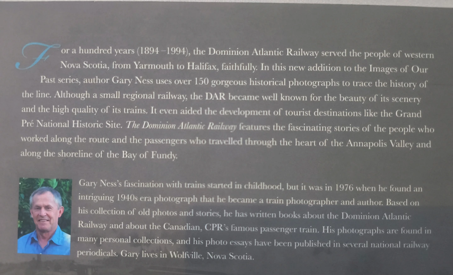The Dominion Atlantic Railway: 1894-1994 Book - photo 2