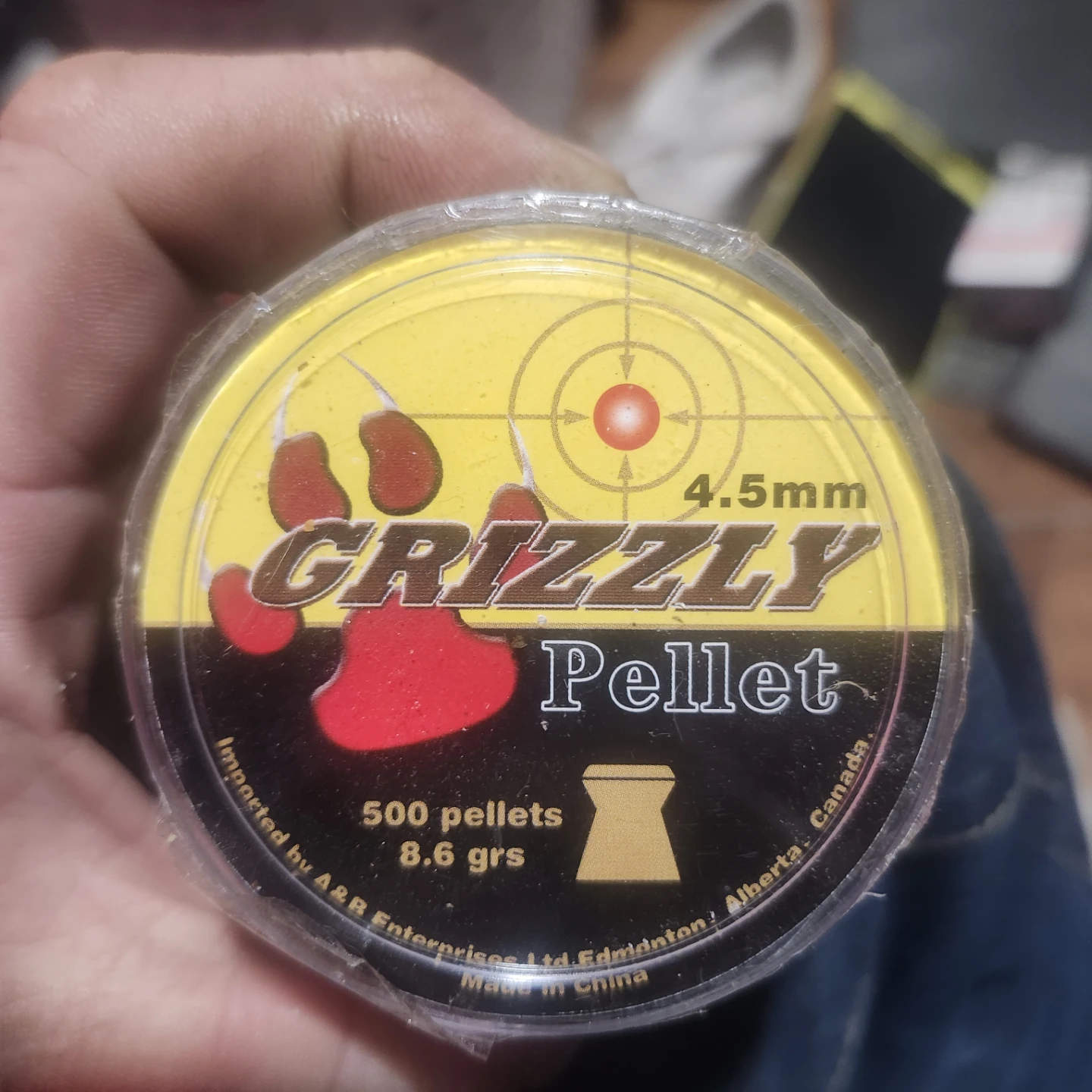 Grizzly Pellet 4.5mm 6gr