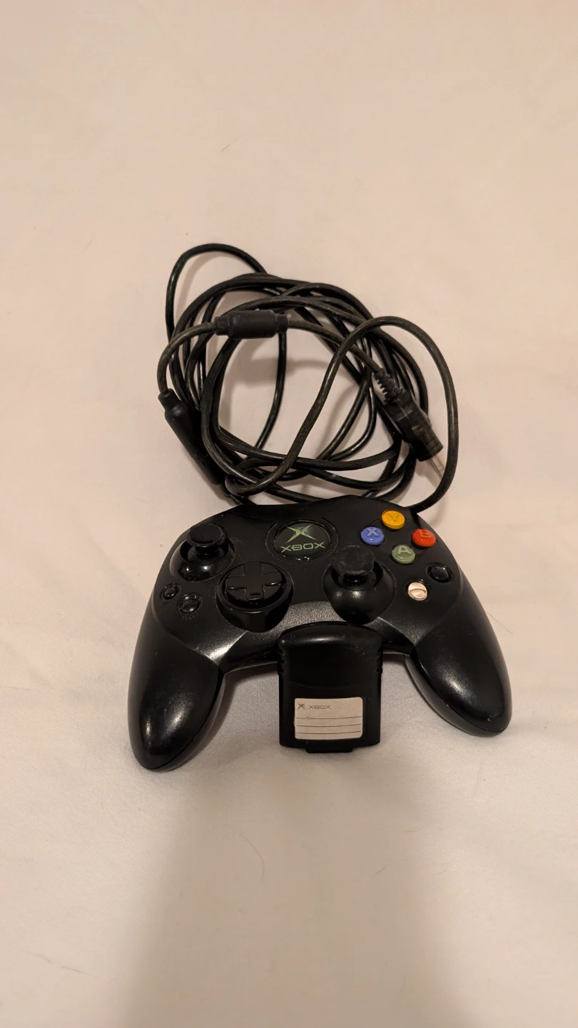 Original Xbox Controller with Memory Card