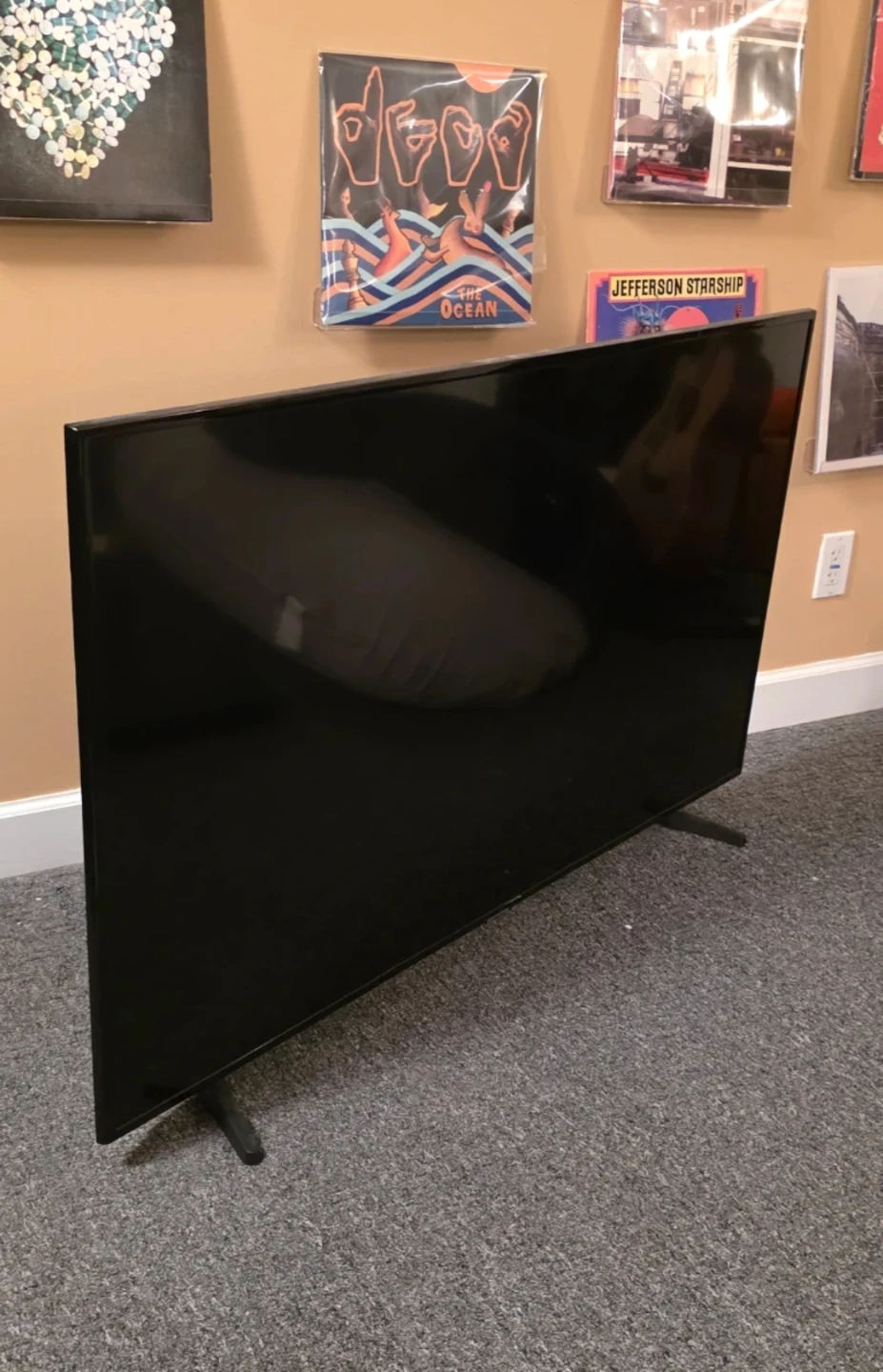 55" 4K Samsung Flat Screen TV/Remote - photo 2