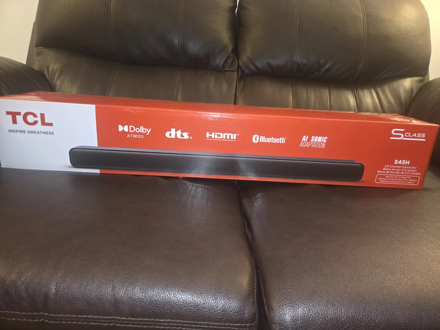 TCL S45H 2.0 Channel Sound Bar