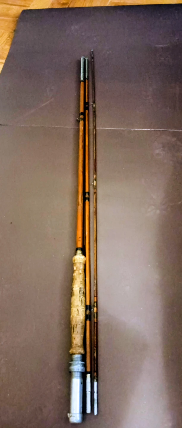 Vintage Bamboo Fly Fishing Rod - photo 2