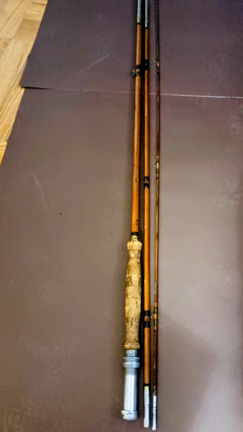 Vintage Bamboo Fly Fishing Rod - photo 3