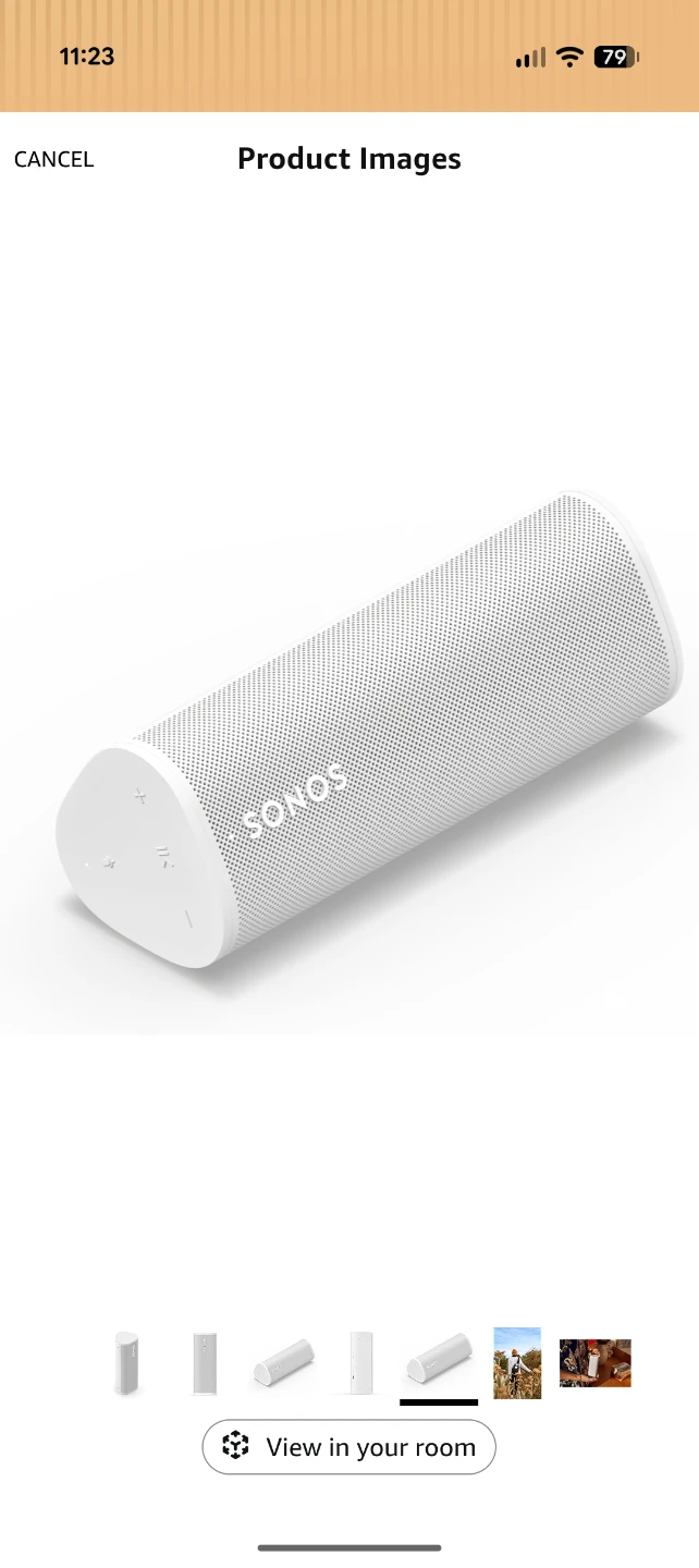 Sonos Roam SL Portable Wireless Speaker - White - photo 5