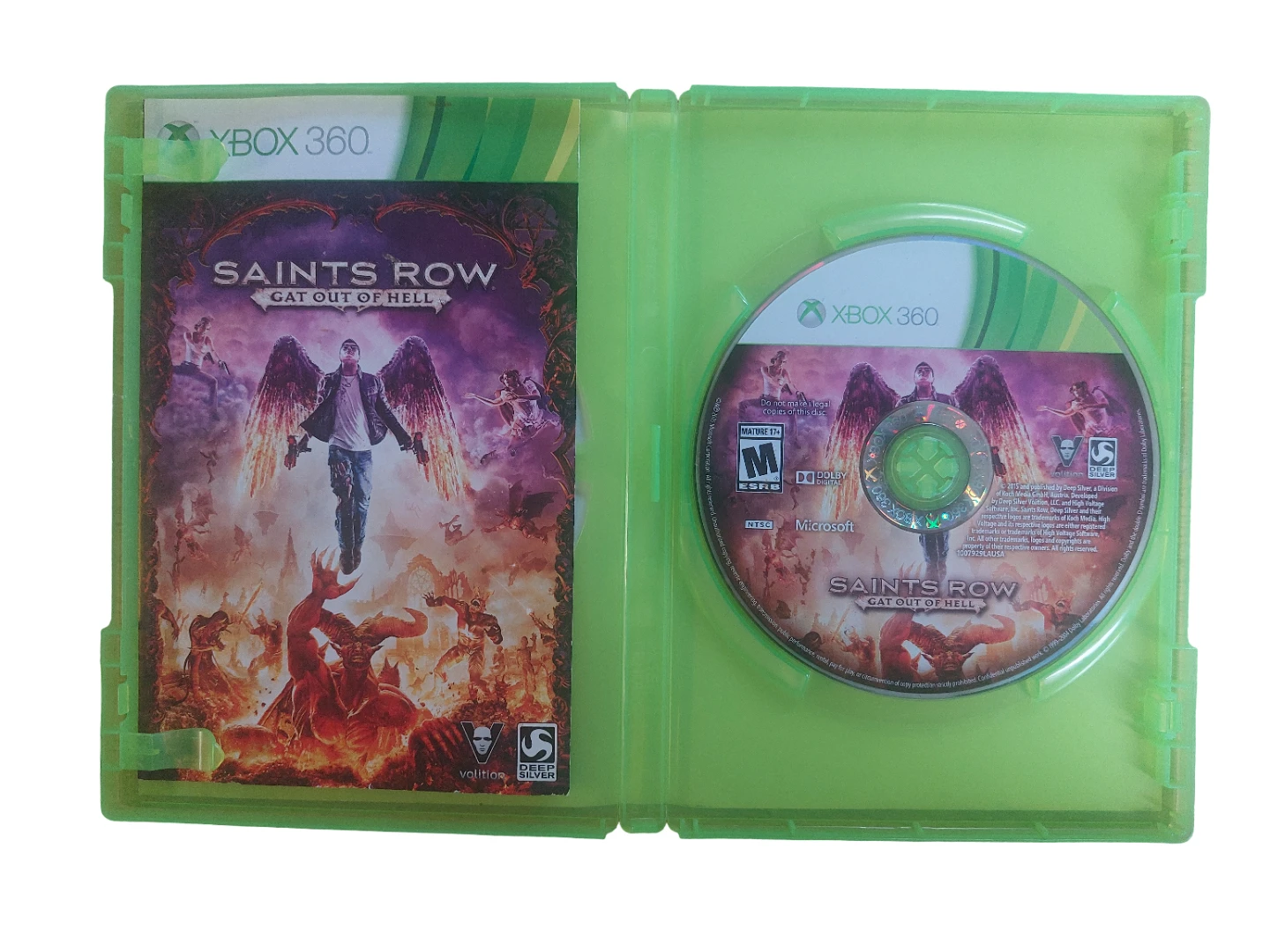 Saints Row Gat Out of Hell Xbox 360 First Edition - photo 3