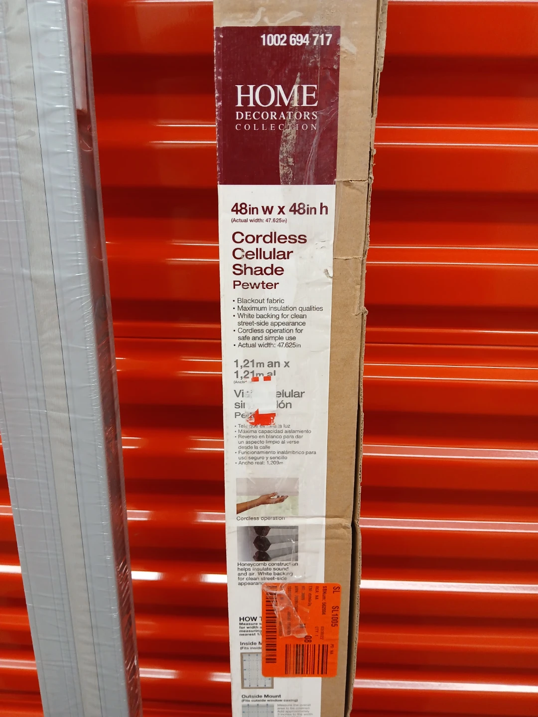 Cordless Cellular Shade 38" Wide × 48" Long - photo 3