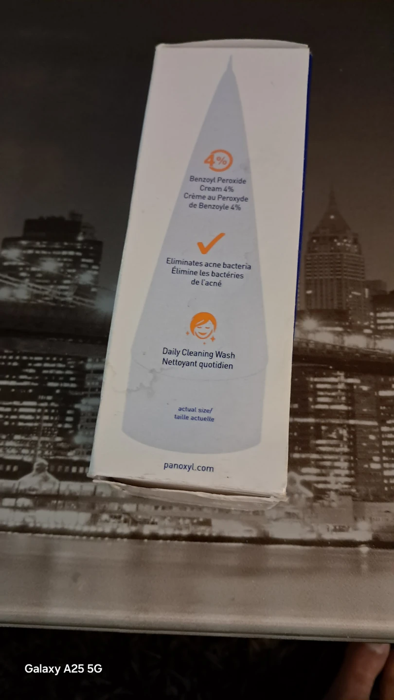 PanOxyl Acne Wash Benzoyl Peroxide Cream 4% 85g - photo 4