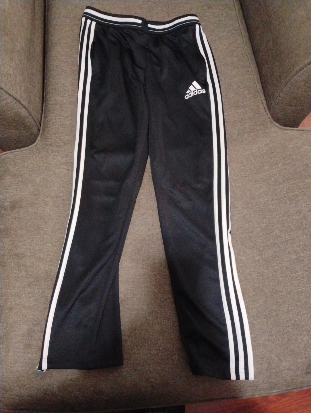 "🏆women Adidas Black Pants with White Stripes🏆" - photo 2