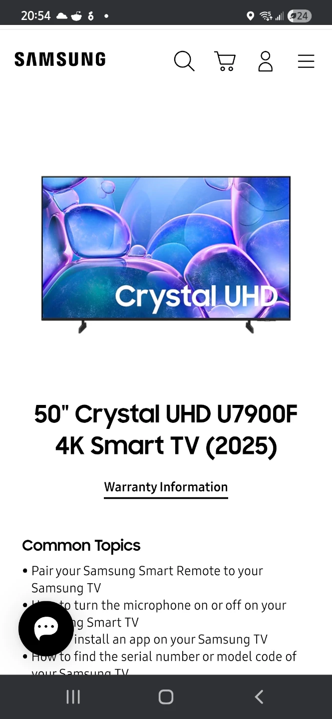 Samsung TV Brand New Never Used