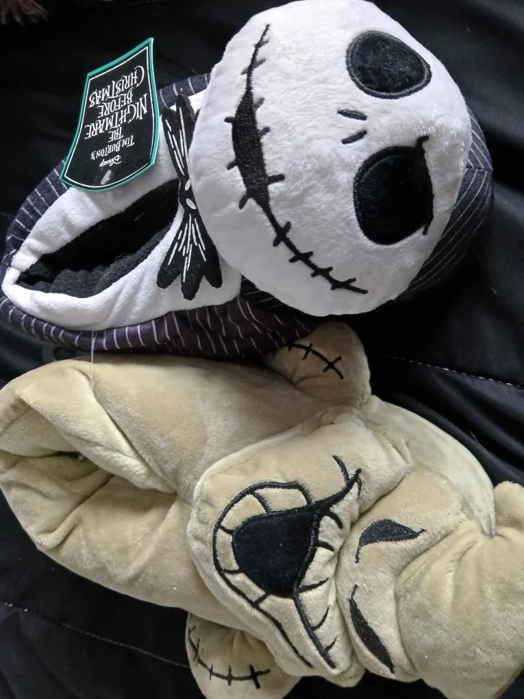 🏆 Jack Skellington & Bogie Slippers S/M