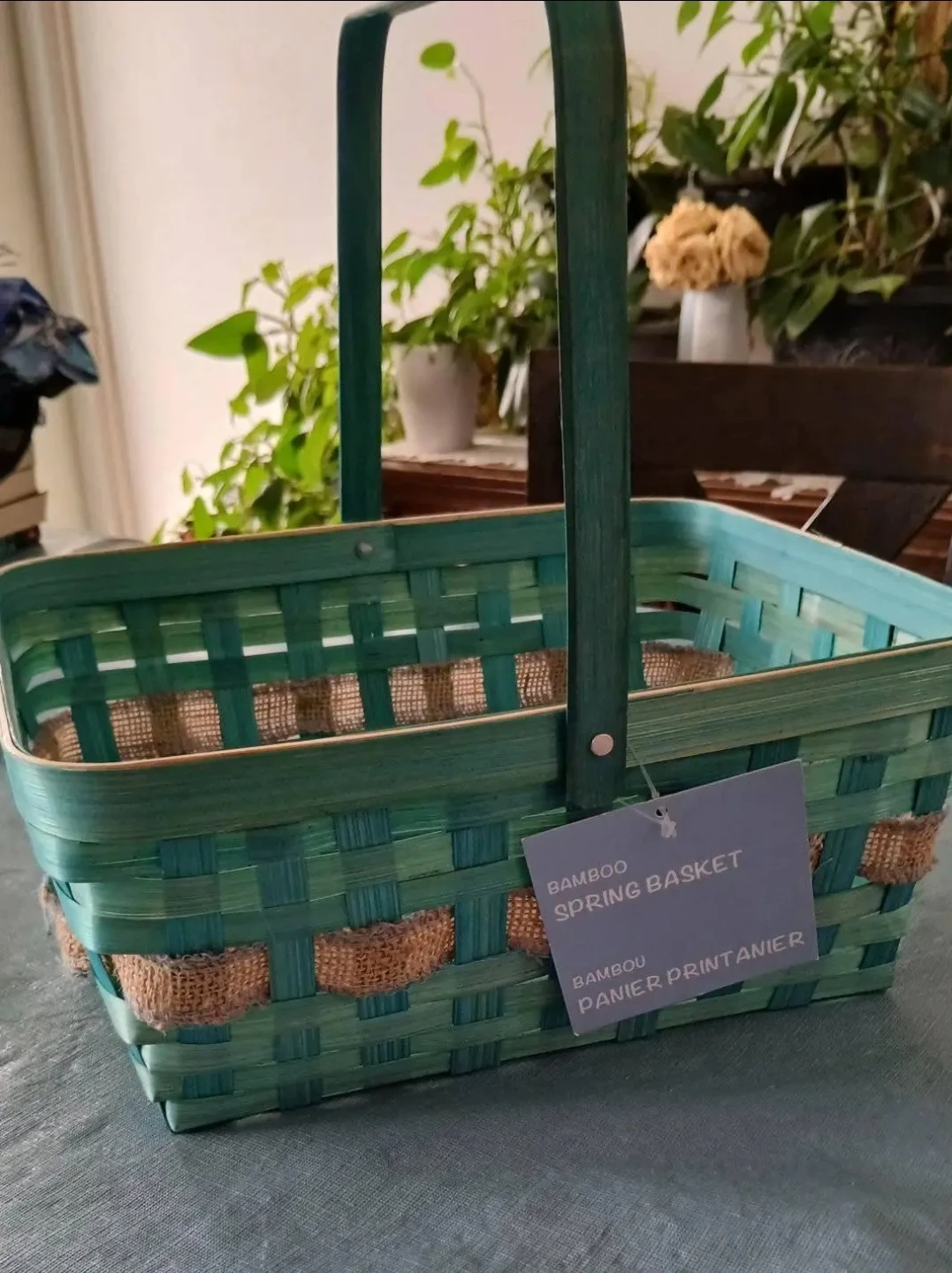 Bamboo Spring Basket