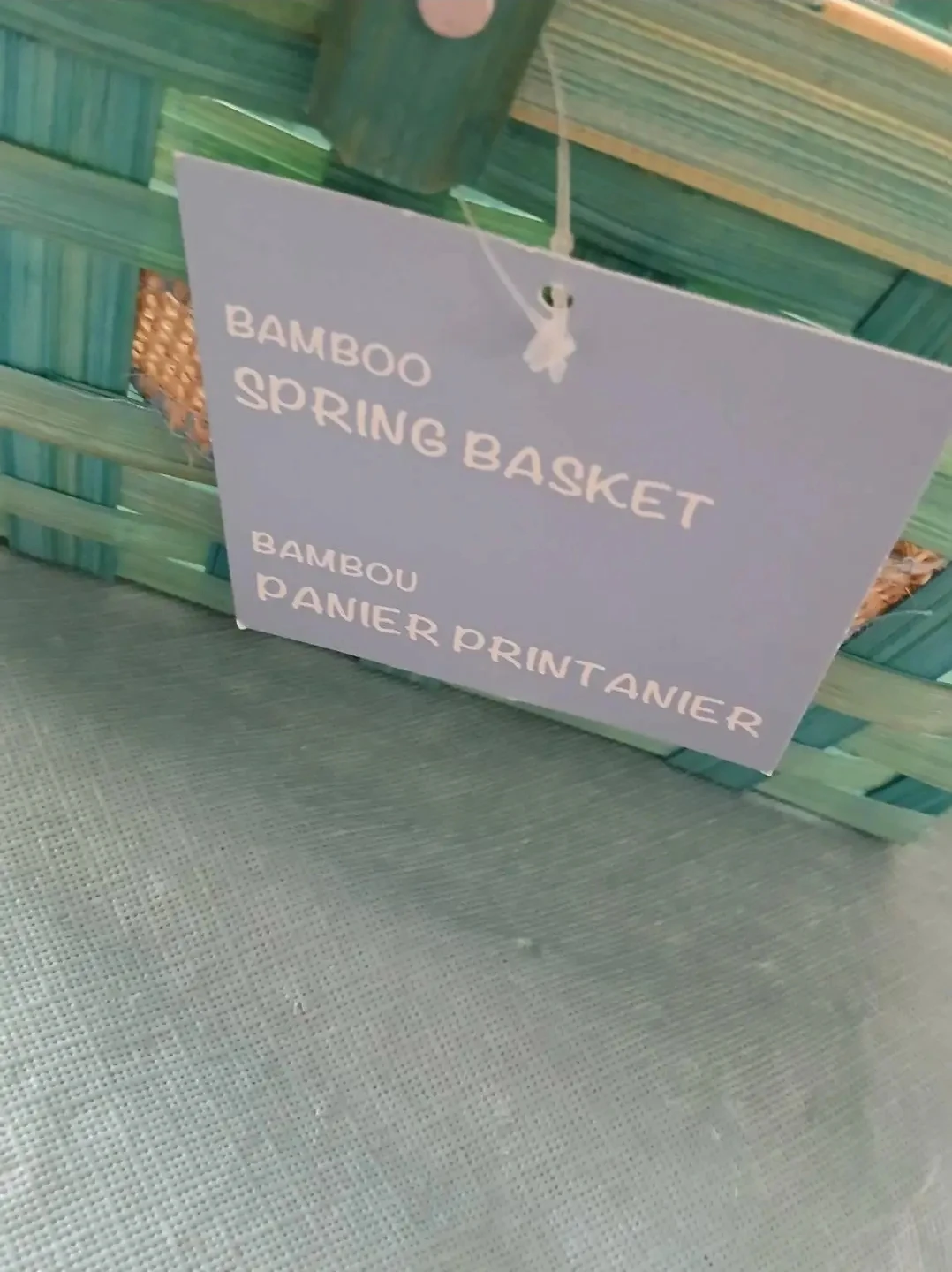 Bamboo Spring Basket - photo 2