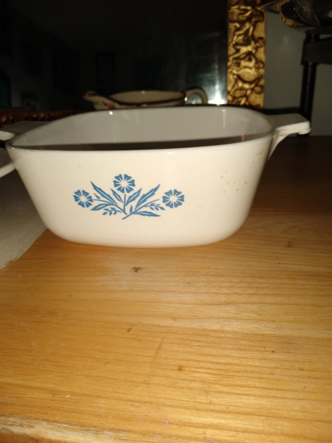 Blue cornflower vintage CorningWare and that's too - photo 2