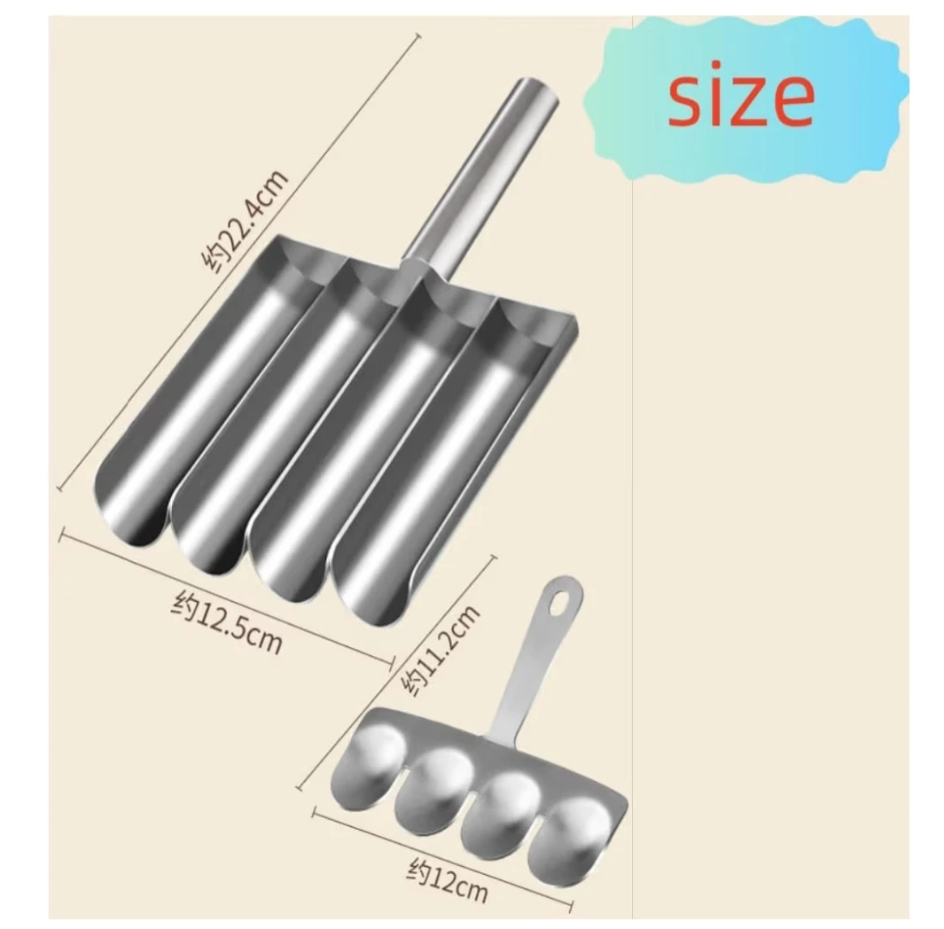Meatball Scoop Ball Maker Tool, 304 Stainless Steel - photo 2
