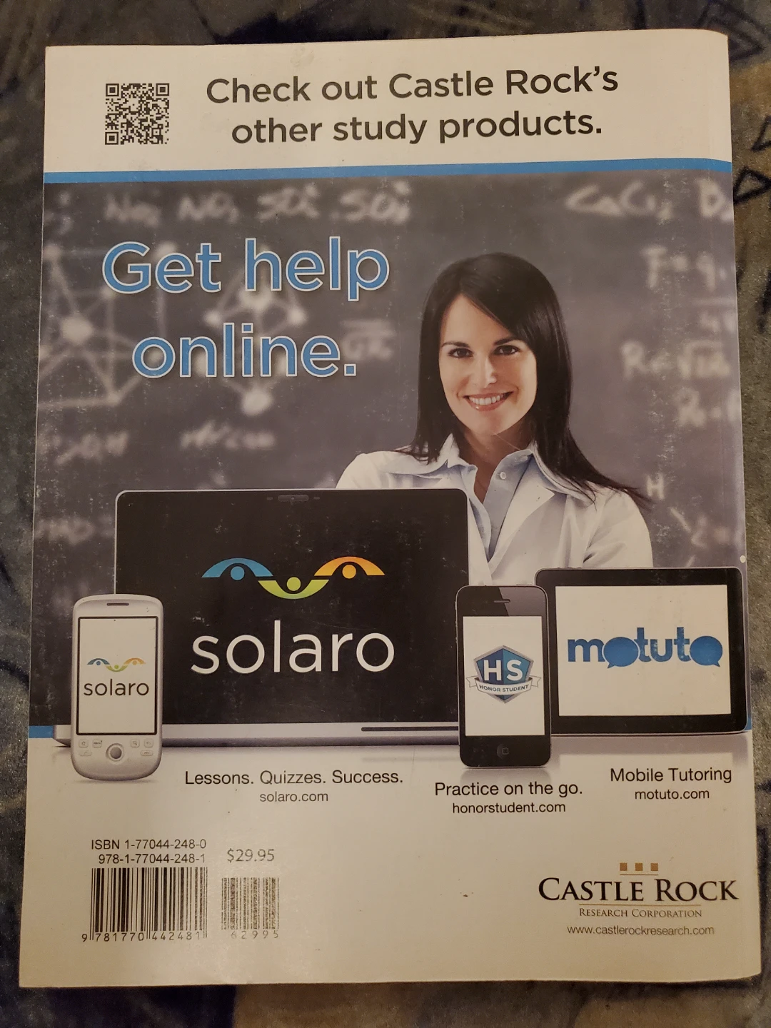 Castle Rock Mathematics 20-1 Student Notes and Problems Workbook - photo 2