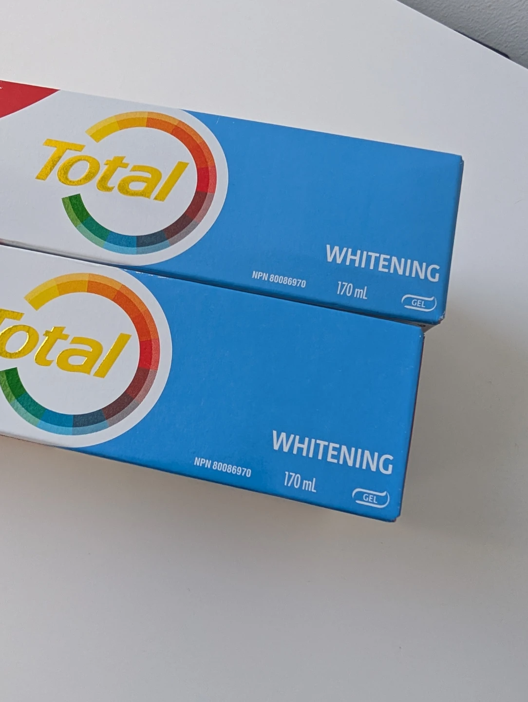 4 x 170 ml large size Colgate Total Whitening Toothpaste - photo 2