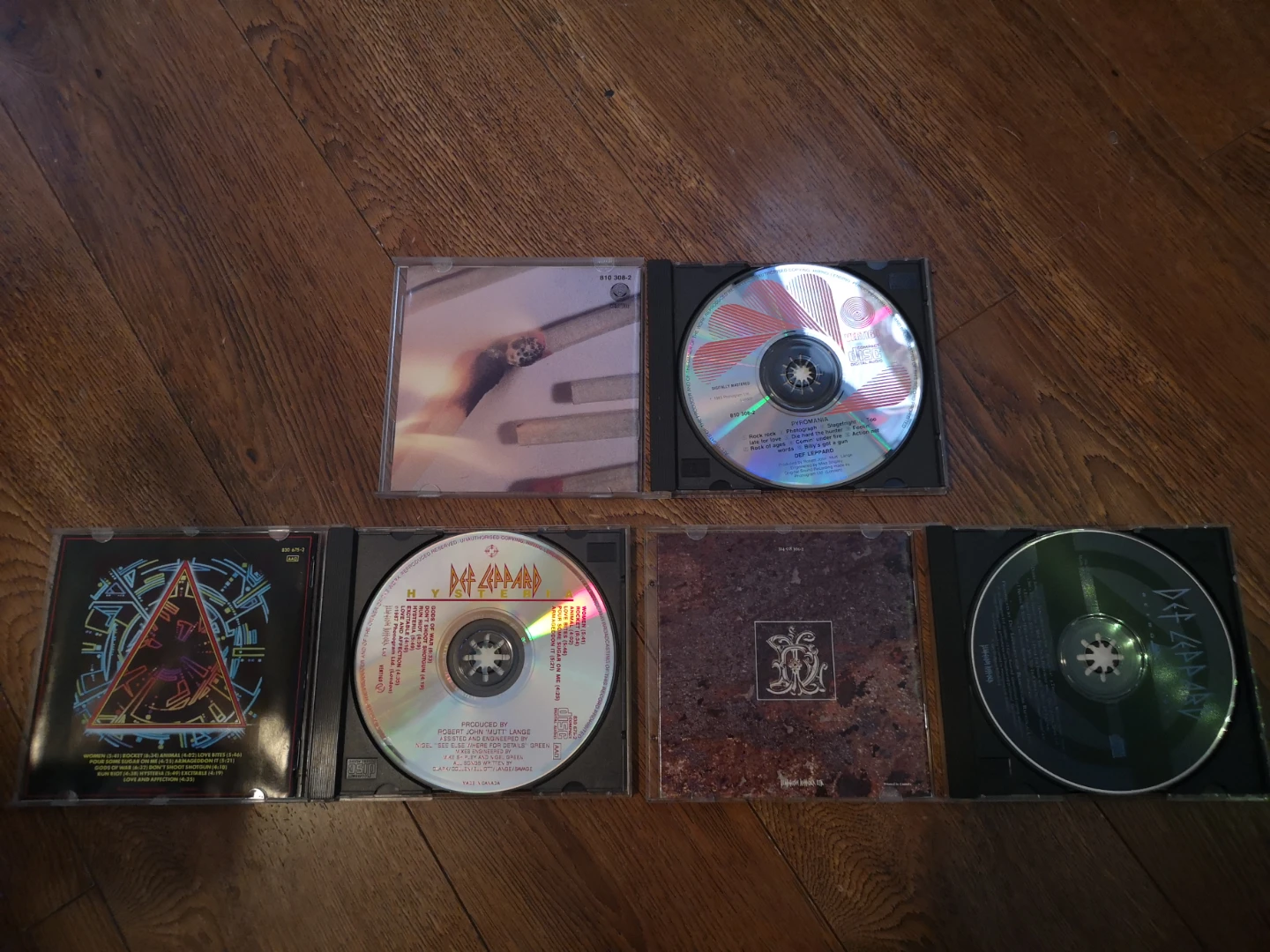 Def Leppard Collection  Pyromania Hysteria Retro Active - photo 2
