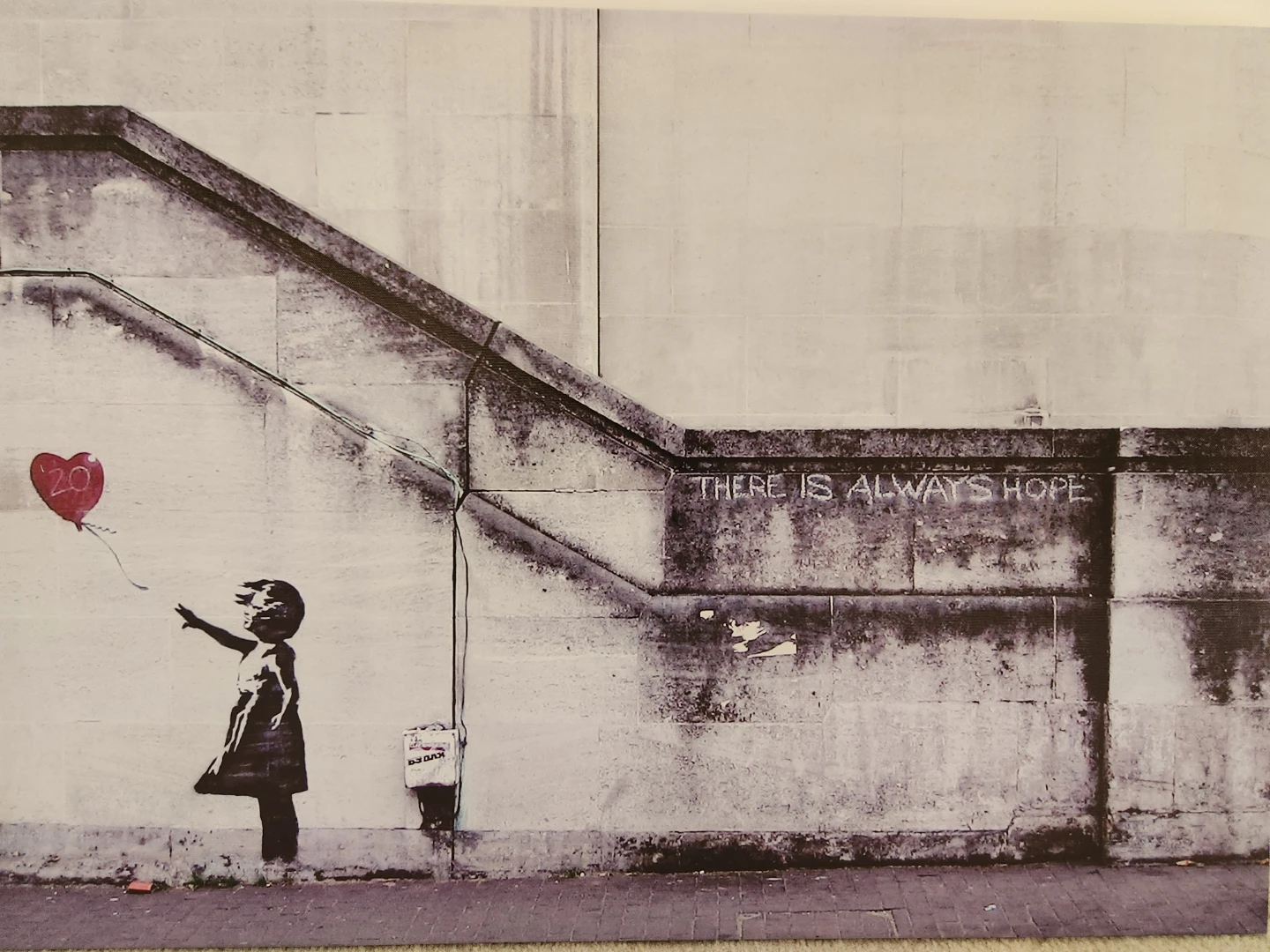 Banksy "Girl with Balloon" print