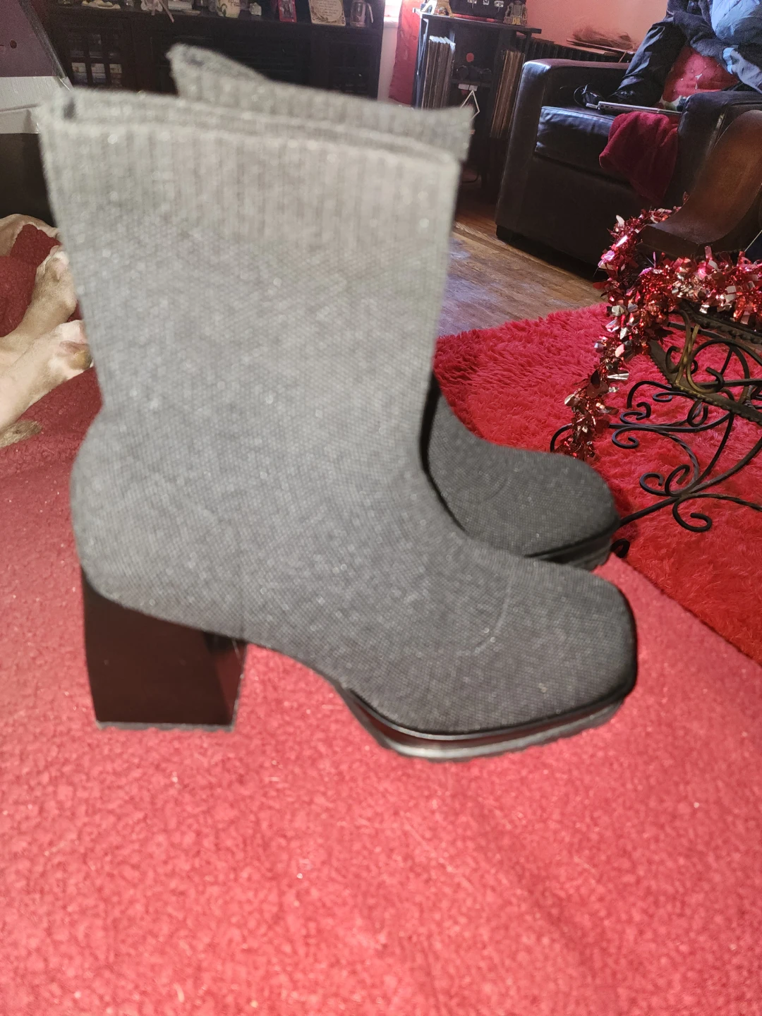 Women's black boots - photo 3