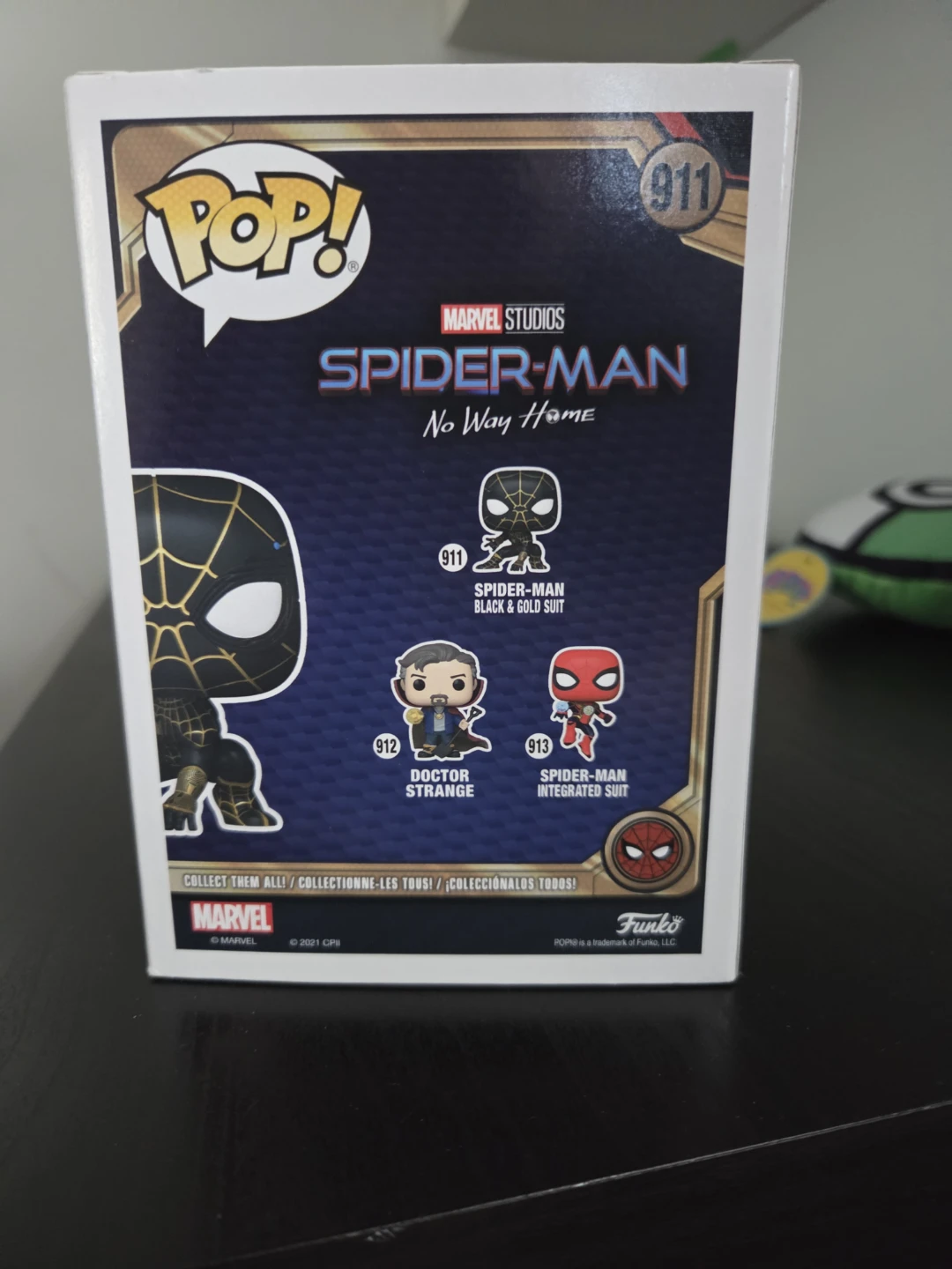 Funko Pop! Spider-Man Black & Gold Suit #911 - photo 4
