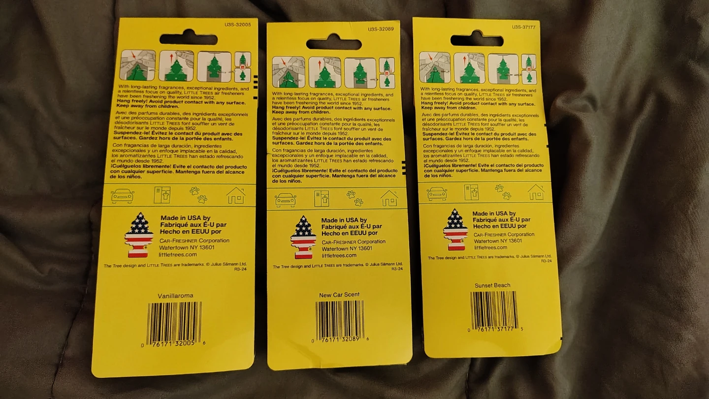 Little Trees Air Fresheners - 3, 3 Packs - photo 2