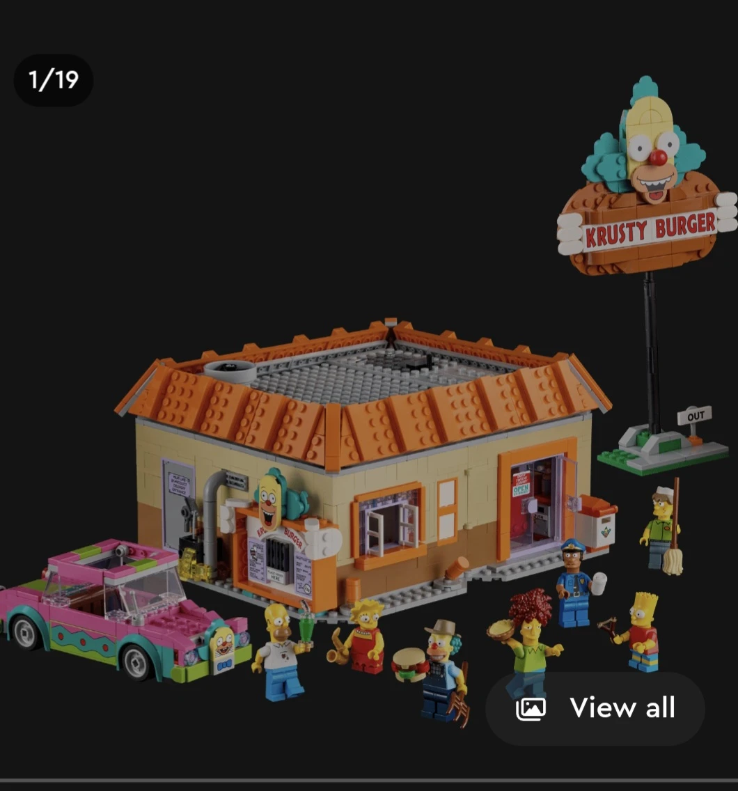 LEGO The Simpsons Krusty Burger Set
