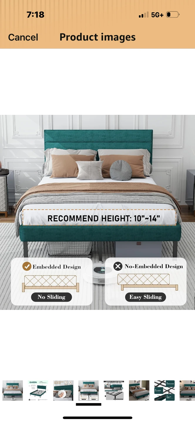 Brand new in box queen size bed frames 2 availabe new in box - photo 5