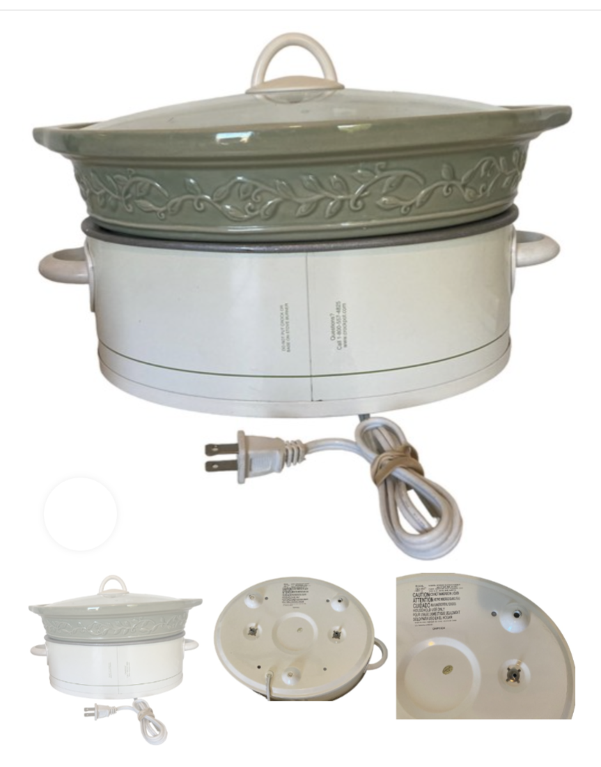 Rival Crock-Pot 5 Quart Slow Cooker - Olive Green - photo 2