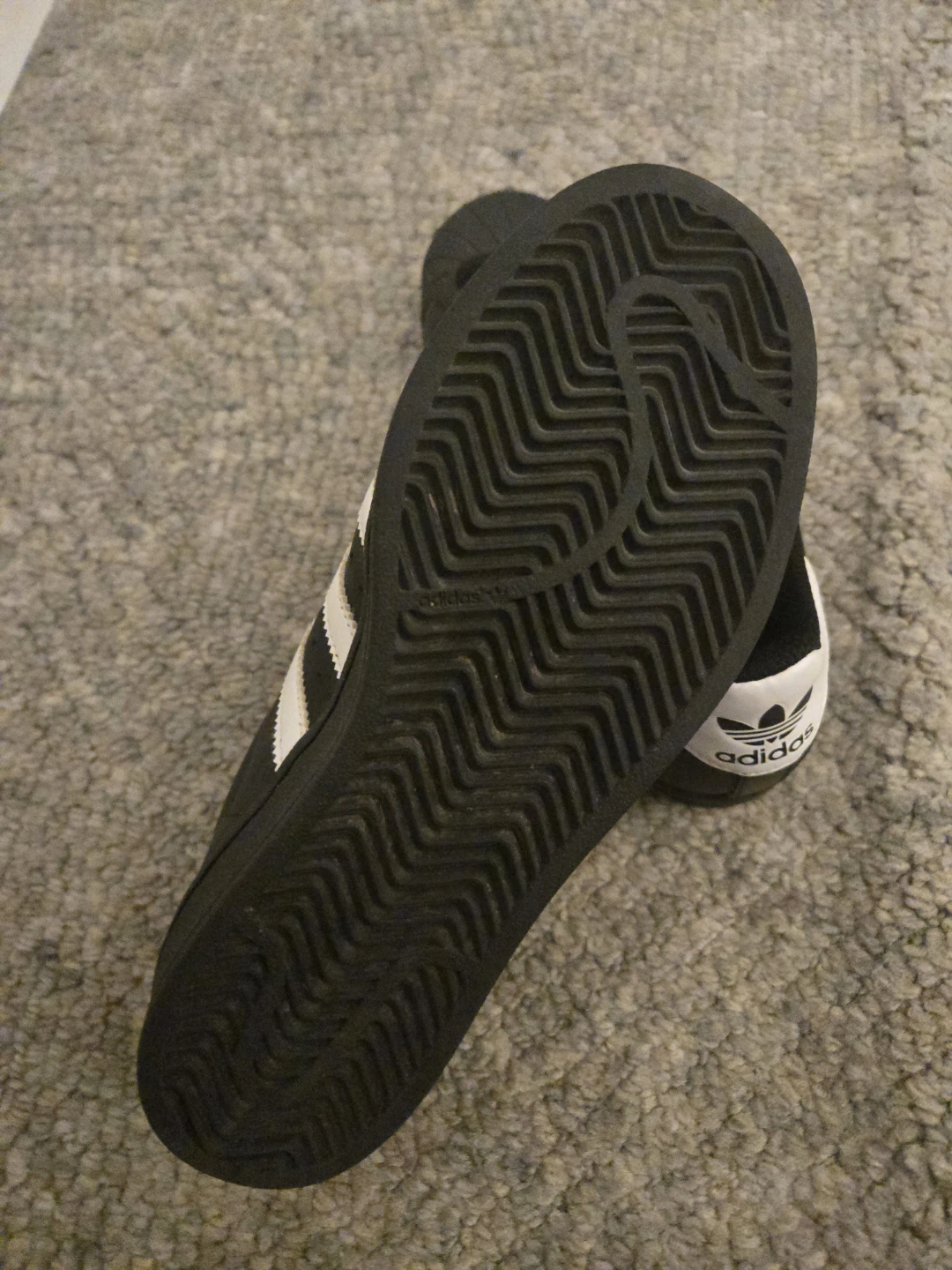 Adidas Superstar Shoes Black White - photo 4