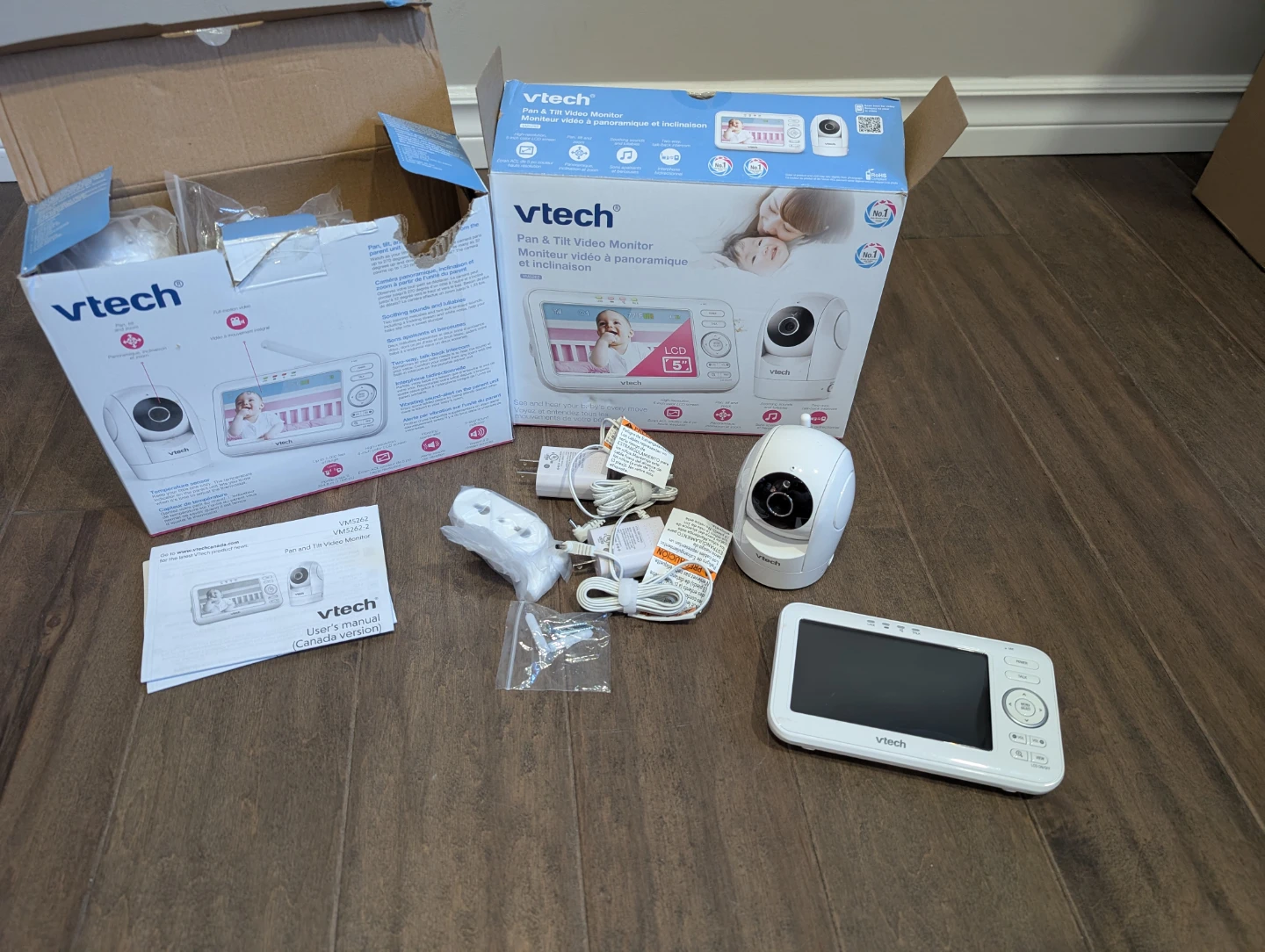 New Vtech 5” Baby Monitor and Camera For Sale - photo 3
