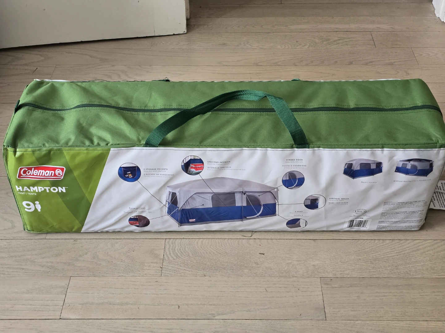 Coleman Hampton 3-Season, 9-Person Camping Tent - photo 2