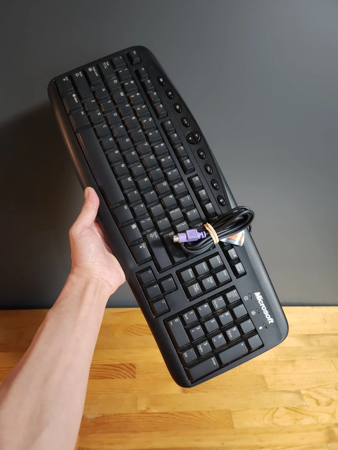Microsoft Wired Keyboard PS/2 Port - photo 5