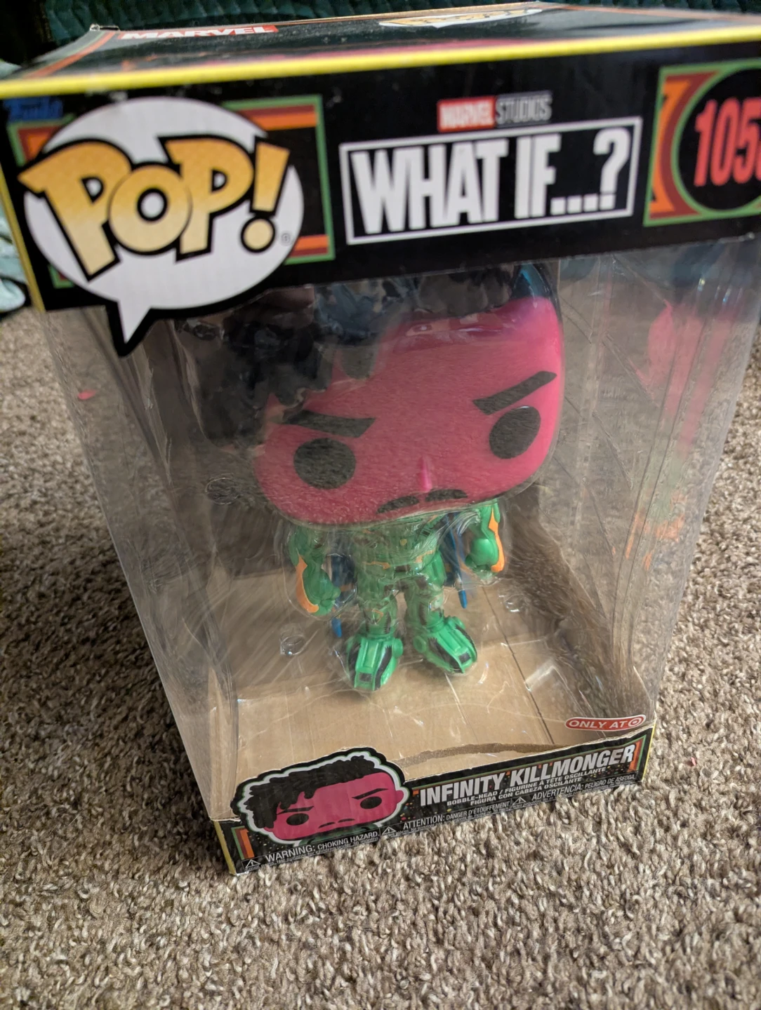 Funko Pop 10inch Marvel Infinity Killmonger
