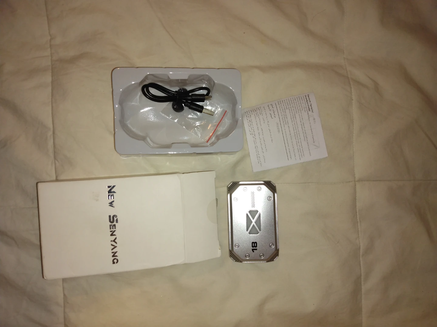 NEW SENYANG Portable Power Bank & Bluetooth Earbuds 🏆