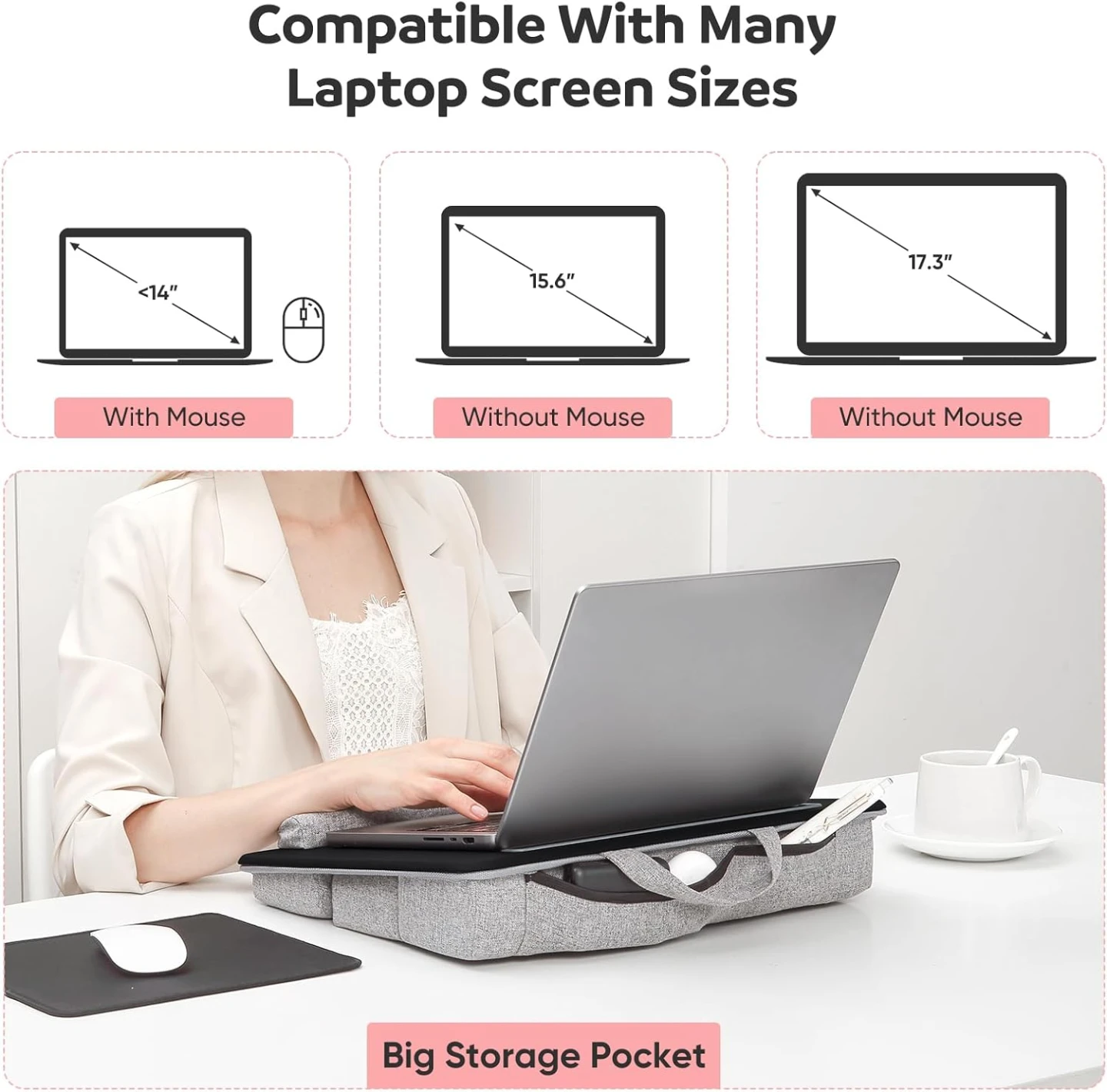 NEW Adjustable Laptop Lap Desk - photo 4